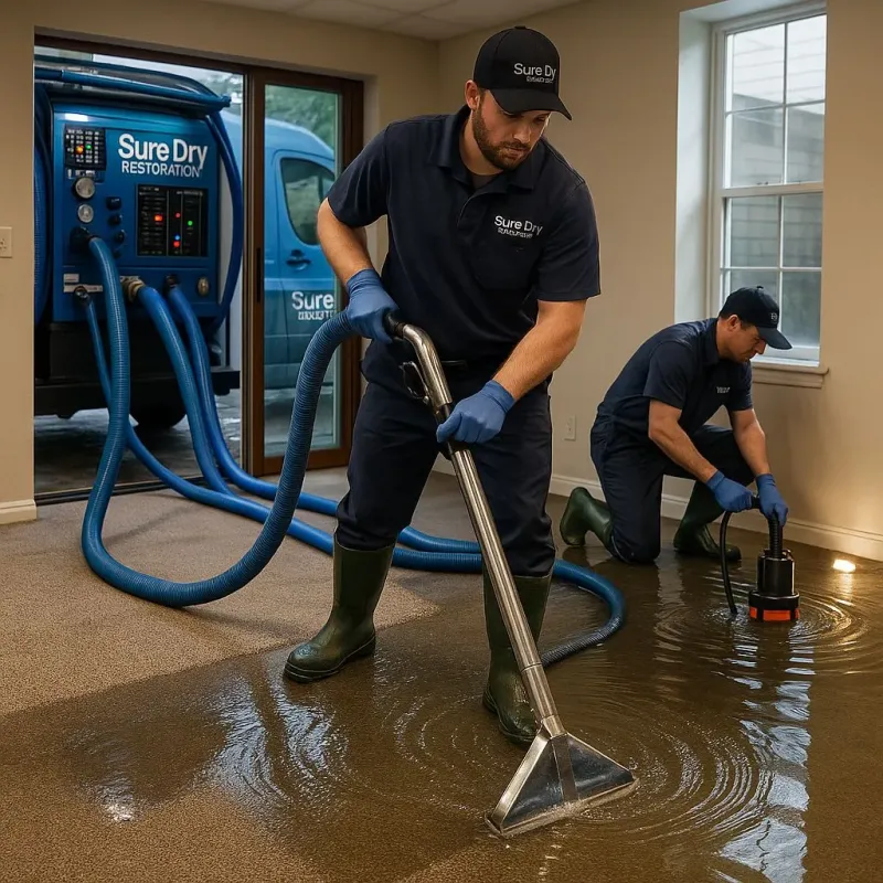 Water Extraction and Removal process in Celada, PR